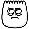 Disdain emoji