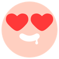 Drool emoji