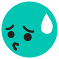 Embarrassed emoji