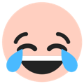 Laugh with tears emoji