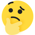 Thinking emoji